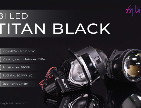Đèn Bi Led Titan Black