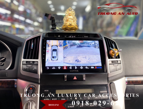LẮP ĐẶT CAMERA 360 LIỀN MÀN CHO TOYOTA  LAND CRUISER 