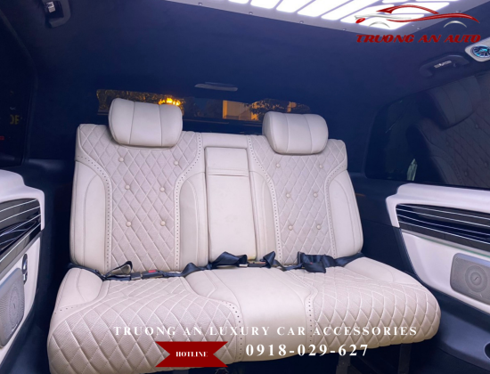 Ghế Giường Nằm + Chỉnh Điện Siêu Mượt Cho Mercedes V220