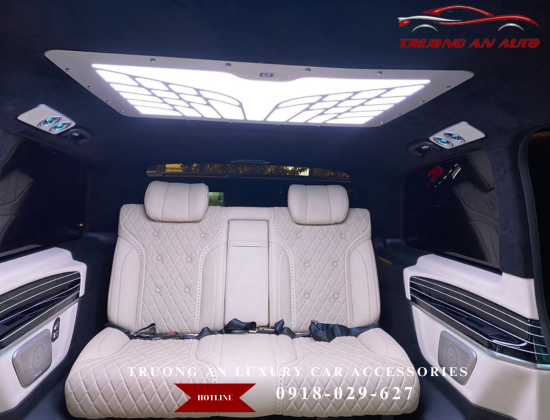 Ghế Giường Nằm + Chỉnh Điện Siêu Mượt Cho Mercedes V220