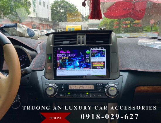 TOYOTA LANDR CRUISER PRADO LẮP ĐẶT CAMERA 360 LIỀN MÀN