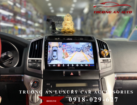 LẮP ĐẶT CAMERA 360 LIỀN MÀN CHO TOYOTA  LAND CRUISER 