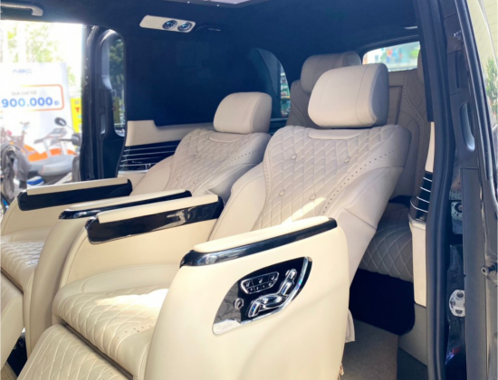  Mercedes V220 ĐỘ GHẾ LIMOUSINE  Vị Trí Chủ Tịch Siêu Tiện Nghi