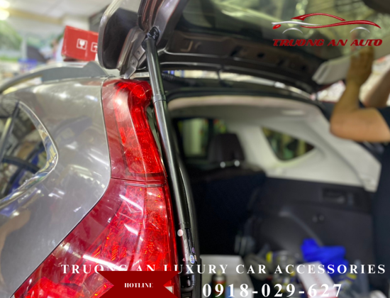 LẮP ĐẶT CỐP ĐIỆN PERFECTCAR  CHO HONDA CRV 
