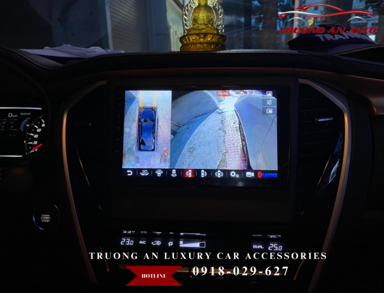 LẮP ĐẶT CAMERA 360 LIỀN MÀN CHO XE ISUZU MUX 2023
