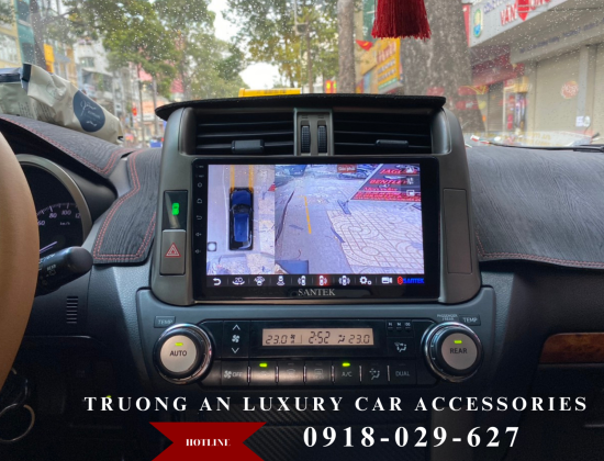 TOYOTA LANDR CRUISER PRADO LẮP ĐẶT CAMERA 360 LIỀN MÀN