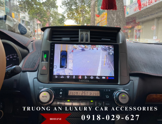 TOYOTA LANDR CRUISER PRADO LẮP ĐẶT CAMERA 360 LIỀN MÀN