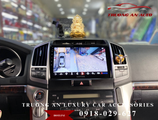 LẮP ĐẶT CAMERA 360 LIỀN MÀN CHO TOYOTA  LAND CRUISER 