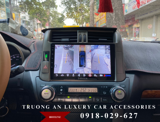 TOYOTA LANDR CRUISER PRADO LẮP ĐẶT CAMERA 360 LIỀN MÀN