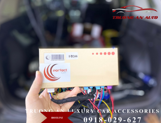 LẮP ĐẶT CỐP ĐIỆN PERFECTCAR  CHO HONDA CRV 