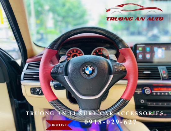 BMW X6 MAY DA VÔ LĂNG + ỐP CARBON XỊN XÒ 