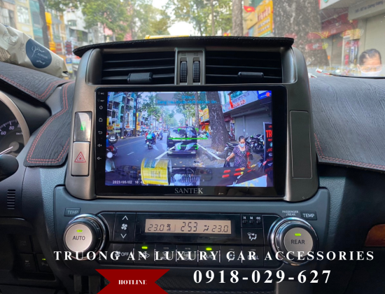 TOYOTA LANDR CRUISER PRADO LẮP ĐẶT CAMERA 360 LIỀN MÀN