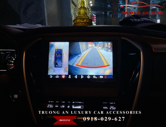 LẮP ĐẶT CAMERA 360 LIỀN MÀN CHO XE ISUZU MUX 2023