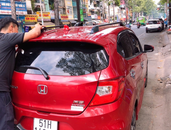 Mẫu Baga 2 thanh dọc Honda Brio
