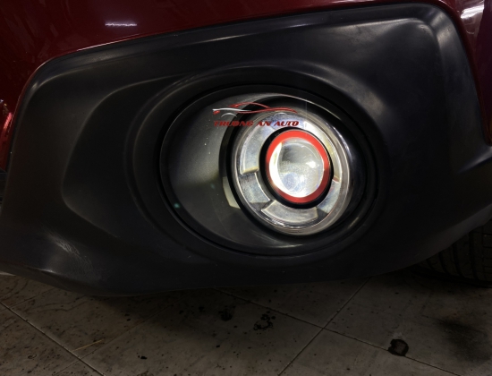 TĂNG SÁNG CHO XE FORD SUBARU BẰNG CẶP ĐÈN BI LED GẦM SANG TRỌNG