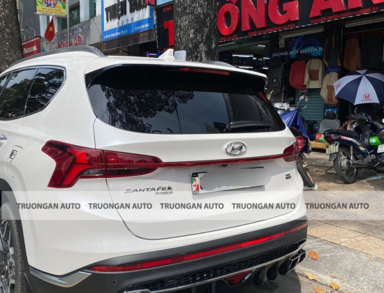 ỐP CẢN SAU CHO HUYNDAI SANTAFE 2022 GIÚP XE TĂNG THÊM PHẦN CÁ TÍNH VÀ MẠNH MẼ 