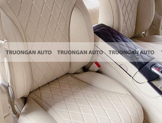 MERCEDES S450 ĐỔI MÀU NỘI THẤT  SANG TRỌNG 