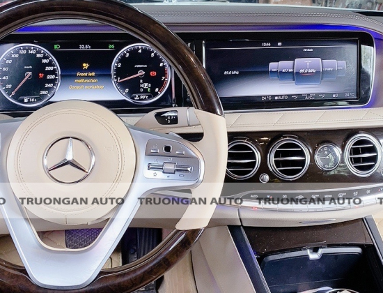 MERCEDES S450 ĐỔI MÀU NỘI THẤT  SANG TRỌNG 