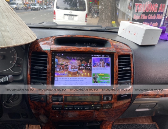 LAND CRUISER PRADO LẮP ĐẶT COMBO MÀN HÌNH  VÀ CAMERA 360 LIỀN MÀN 