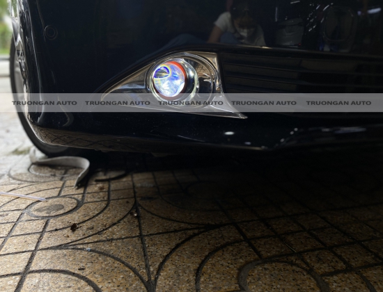 TĂNG SÁNG CỰC ĐÌNH CHO TOYOTA CAMRY 2013 VỚI COMBO ĐỘ BI LED GẦM CHÍNH HÃNG 