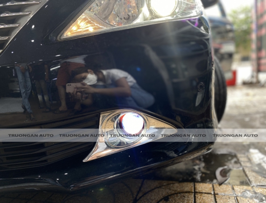 TĂNG SÁNG CỰC ĐÌNH CHO TOYOTA CAMRY 2013 VỚI COMBO ĐỘ BI LED GẦM CHÍNH HÃNG 