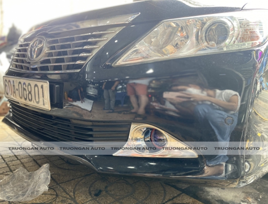 TĂNG SÁNG CỰC ĐÌNH CHO TOYOTA CAMRY 2013 VỚI COMBO ĐỘ BI LED GẦM CHÍNH HÃNG 