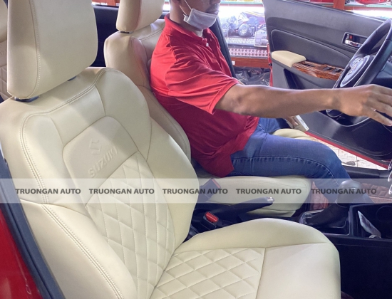 SUZUKI SWIFT BỌC GHẾ DA + ỐP GỖ NỘI THẤT SANG TRỌNG 