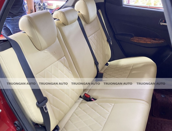 SUZUKI SWIFT BỌC GHẾ DA + ỐP GỖ NỘI THẤT SANG TRỌNG 