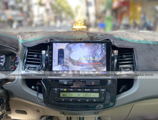 TOYOTA FORTUNER 2015 LẮP ĐẶT CAMERA 360 LIỀN MÀN CAO CẤP 