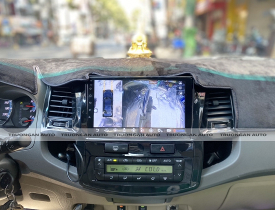 TOYOTA FORTUNER 2015 LẮP ĐẶT CAMERA 360 LIỀN MÀN CAO CẤP 
