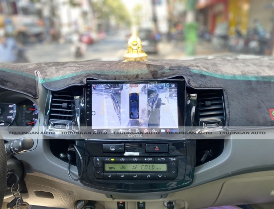TOYOTA FORTUNER 2015 LẮP ĐẶT CAMERA 360 LIỀN MÀN CAO CẤP 